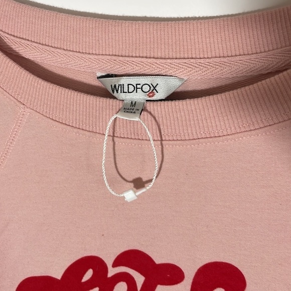 Wildfox M Coffee & Sunshine Statement Sweatshirt - Picture 7 of 8